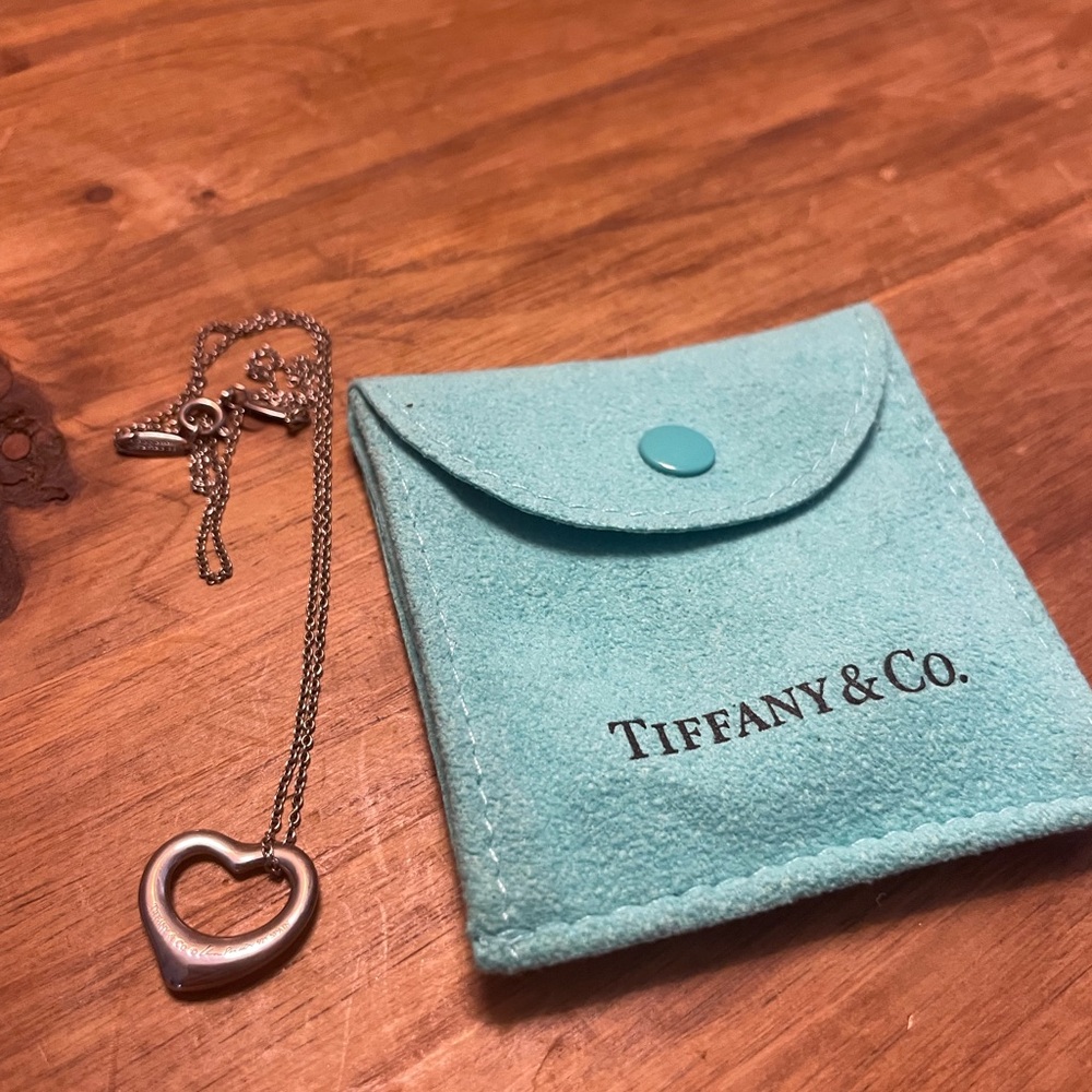 Tiffany & Co. Elsa Peretti Open Heart Necklace